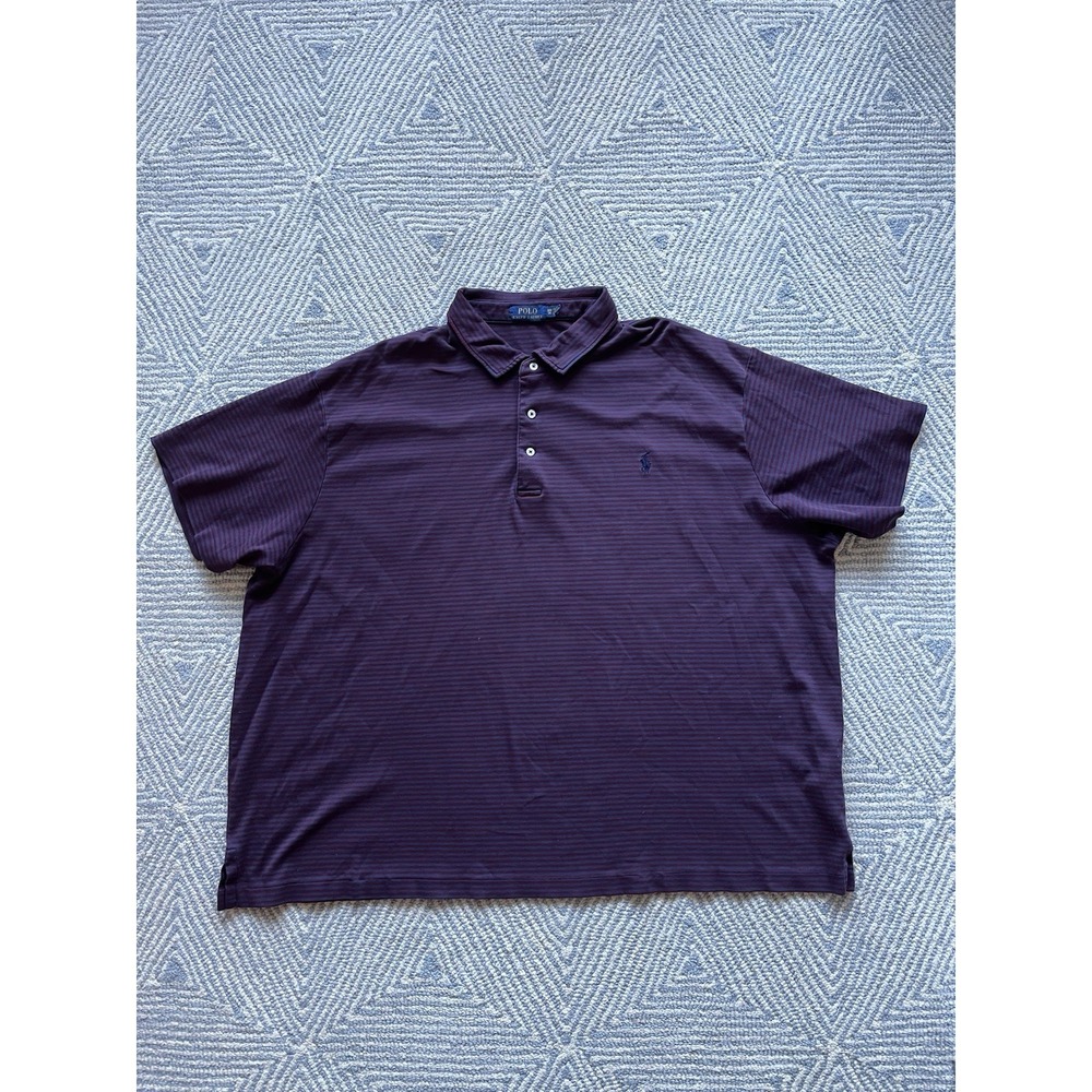 Polo Ralph Lauren Polo Shirt‎ - Red/Blue Stripe - 3XB